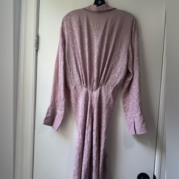 Zadig & Voltaire Women’s Rozo Leopard Pattern Silk Twist Knot knee Dress - Picture 12 of 14